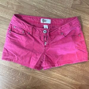 So Bright Pink Shorts